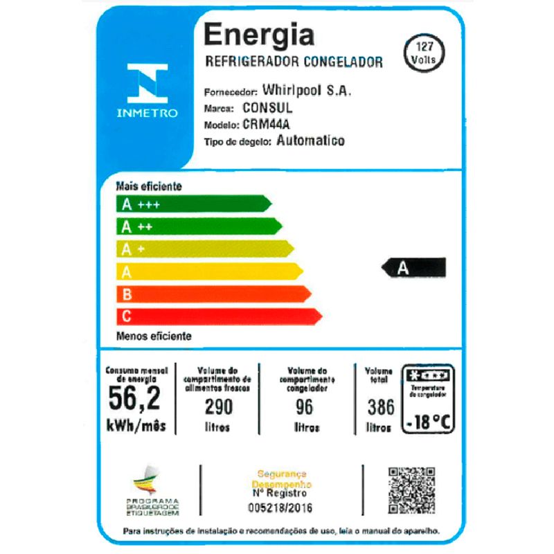 geladeira-consul-crm44ab-selo-inmetro-110v