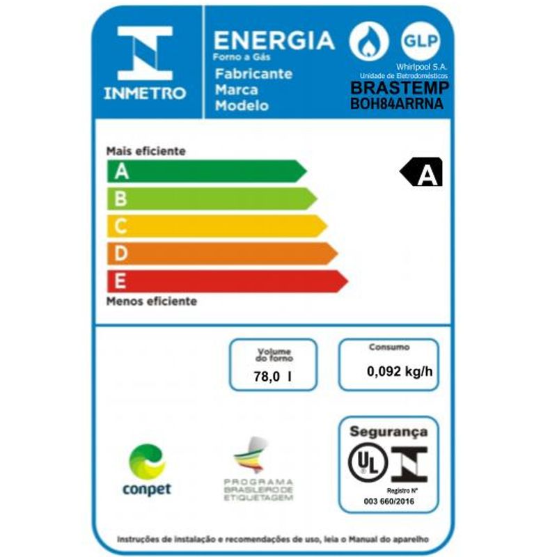 Brastemp_Forno_BOH84AR_Selo_Inmetro_220v